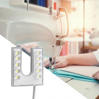 Magnetic Base Flexible LED Light for Sewing Machines 110-265V EU Plug
