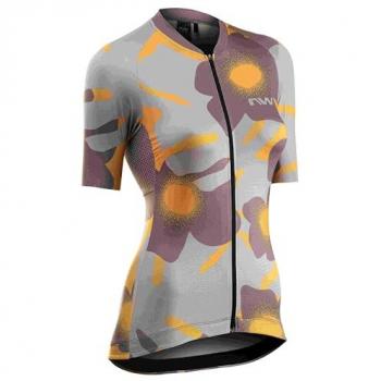 Damen Velotrikot Northwave Blade kurzarm sandgelb 2024 XS