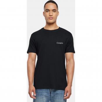 Schwarzes T‑Shirt “Compton EMB” – Herrenkategorie, Mister Tee