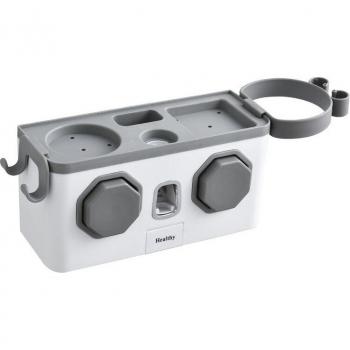 TERUP Toothbrush Holder with Automatic Toothpaste Dispenser