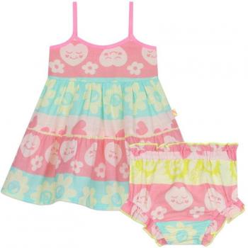 Ensemble Robe et Culotte Fille Billie Blush Taille 3A Jaune
