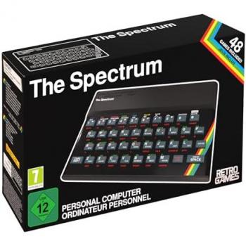 The Spectrum | NEU & OVP | Retro-Konsole | 48 Spiele integriert | Heimcomputer