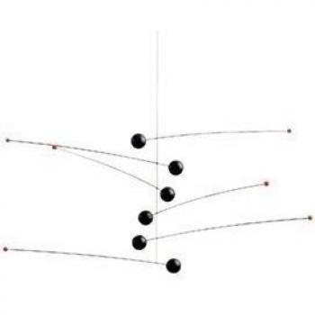 Mobile Futura noir-rouge de Flensted