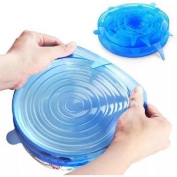 Tapa de Silicona Ajustable para Ahorro y Conservación