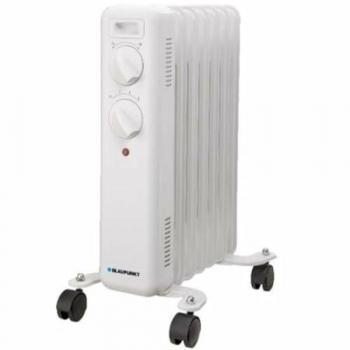 Radiador de Aceite Blaupunkt 1500 W con protección contra sobrecalentamiento y ruedas