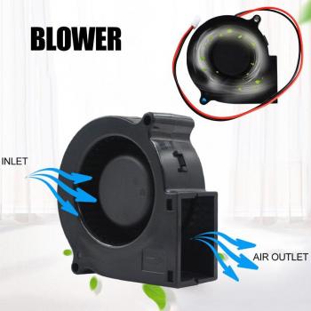 12V 5015S Brushless DC Blower Fan 0.14A