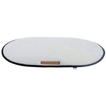 M‑PETS Scilly Oval Rutschfeste Hundematte M – 80 x 50 cm, grau