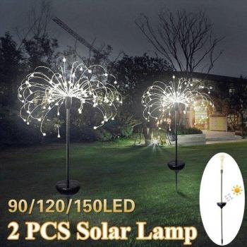 LED Solar Dandelion Lamp for Lawn Decoration