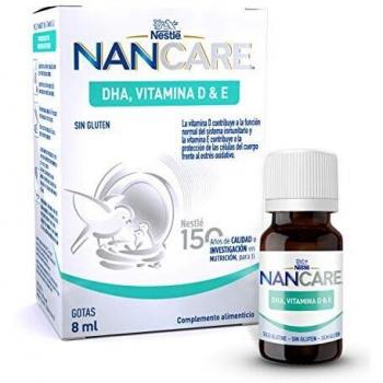 Nancare DHA, Vitamina D & E 8 ML