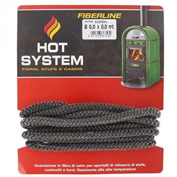 Joint isolant en fibre de verre 12 mm pour poêle 2,5 m