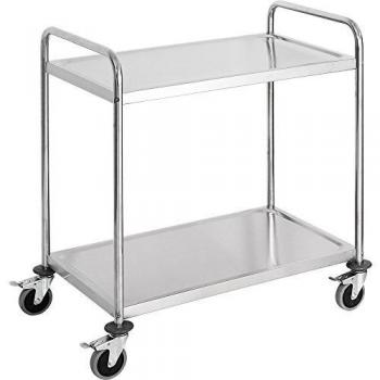 Servierwagen Edelstahl, 84.5x52.5x94 cm, Stalgast
