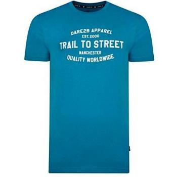 Dare 2b Tee T-Shirt Lifestyle Homme 100% Coton Pronto, Ocean Depths, XXL