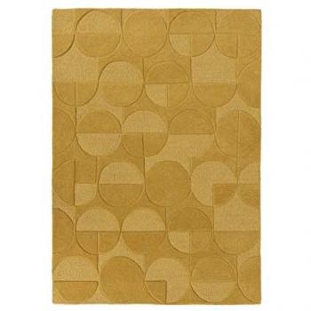 Wollteppich Gigi von FLAIR RUGS, rechteckig, 8 mm, 100% Wolle, geometrisches Design, fußbodenheizungsgeeignet