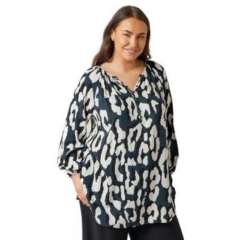 Blouse Bleu Fantaisie Animale