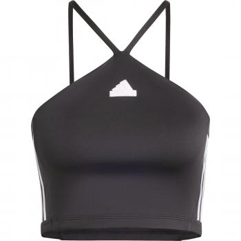 Adidas Damen Slim Fit Tiro 3-Stripes Top Schwarz Größe L