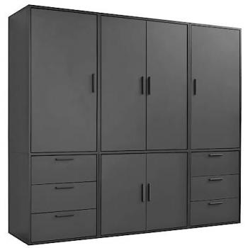 Mokebo Kleiderschrank Der Stilvolle (6-Türig)