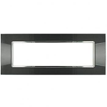 SANDASDON Placca Vitra 4M 7M Compatibile Vimar Plana Plexiglass Lucido