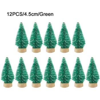 12-Piece Mini Christmas Tree Collection
