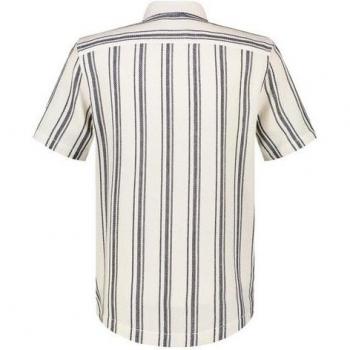 LERROS Kurzarm-Stripes Hemd – Resort‑Kragen Edition
