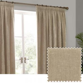 Room‑Darkening Heavy Chenille Velvet Pencils