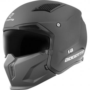 Casco negro Bogotto Radic 22.06 talla L