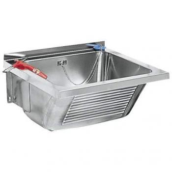 KWC Professional Wand-Ausgussbecken LTJ450, Edelstahl