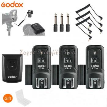 Godox CT-16 16-Channel Flash Trigger Kit for Canon Nikon Pentax