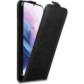 Housse de protection flip noire Nuit avec poche portefeuille, pour Samsung Galaxy S21 Plus