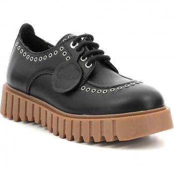 Derbie Kickers Famous en cuir avec plateforme