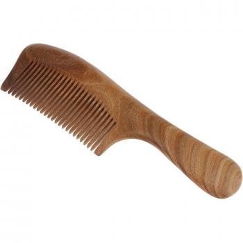 Peine de Pelo de Madera Sin Costuras