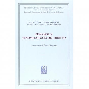 Percorsi di fenomenologia del diritto