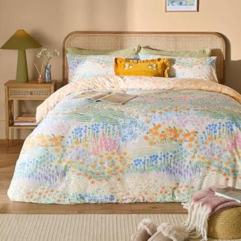 Unisex Furn Florin Reversible Floral Bedding Set – Super King, Multicolor