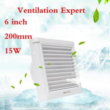 Ventilador de Vidrio Silencioso 6 pulgadas
