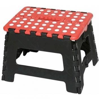 Taburete Plegable Aramis Rojo 29X22X22