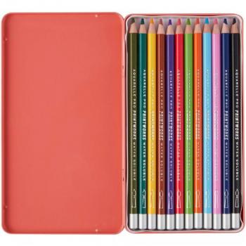 Set di 12 matite Aquarelle Printworks