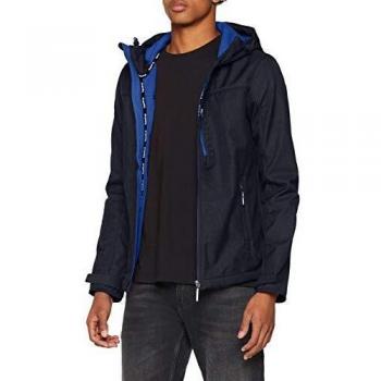 Superdry Giacca Sportiva Hooded WINDTREKKER Moody Blue Marl