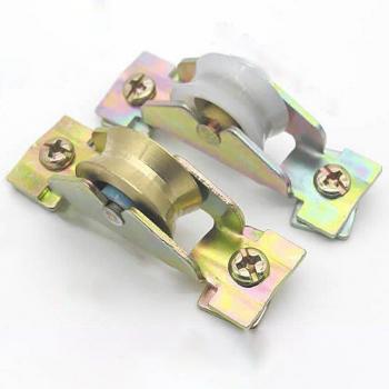 Grupo de 4 poleas correderas con rodamientos de cobre/nylon
