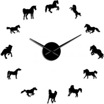 Decoración de Pared Caballo Árabe en Espejo Acrílico