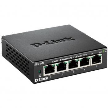 D-LInk DES -105/B Plug and Play Switch