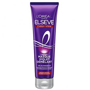 Masque Violet Démêlant Déjaunisseur Elseve Color-Vive