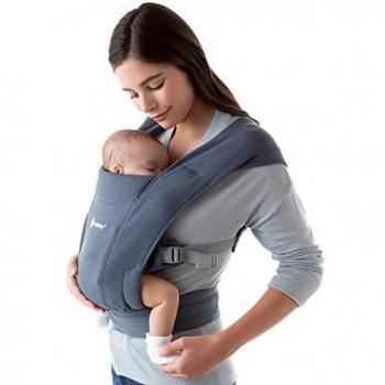 Ergobaby Embrace Stretchy Wrap Baby Carrier (Cherry Blossom Pink)
