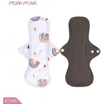Bamboo Charcoal Cloth Feminine Pads by Mora Mona