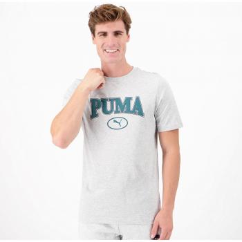 Camiseta Puma Squad Cinza para Homens