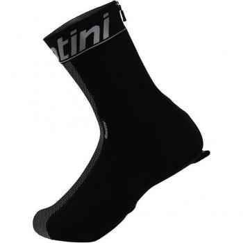 Couvre-chaussures Santini Noir Coupe-vent XS-S