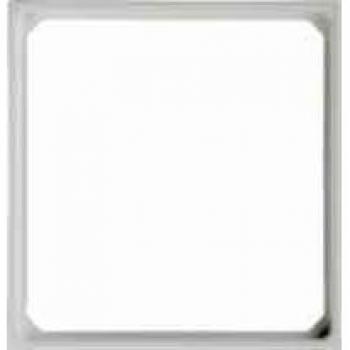 Cadre adaptateur pour élément central 50 x 50 mm S.1/b.1/b.3/b.7 Verre Polar blanc, Mat