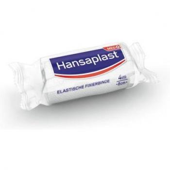 HANSAPLAST elastische Fixierb.gekreppt 8 cmx4 m 1 St