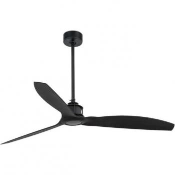 Ventilador techo JustSteel Negro Mate con motor CC