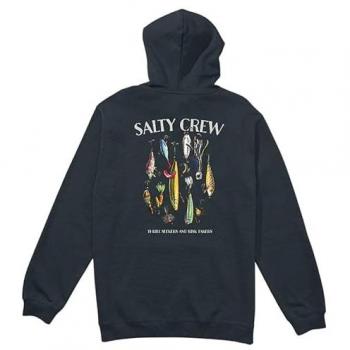 Salty Crew Lure Gear Tidal Print Hooded Top