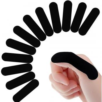 Ruban Protecteur Élastique pour Pouce de Bowling Noir