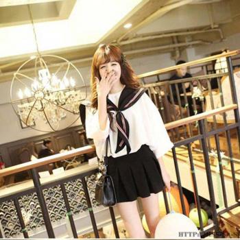Korean College Style Sailor Uniform